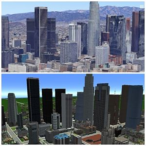 Los Angeles Downtown ( MY FIRST WORK)