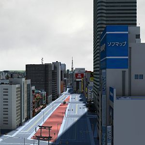 business district