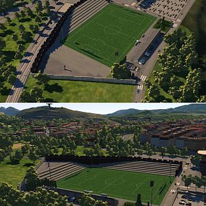 Small stadium