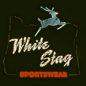 White Stag Neon Sign Portland Oregon