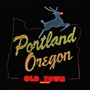 Iconic Neon Portland Sign
